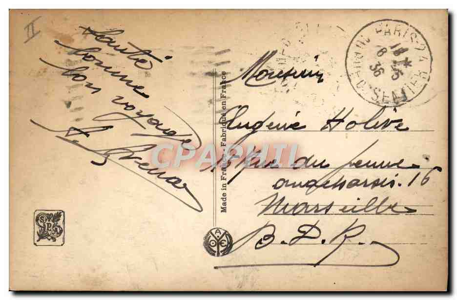 CPA Militaria Salons de Paris Georges Scott Place de la Concorde 6 fevrier  — Verso