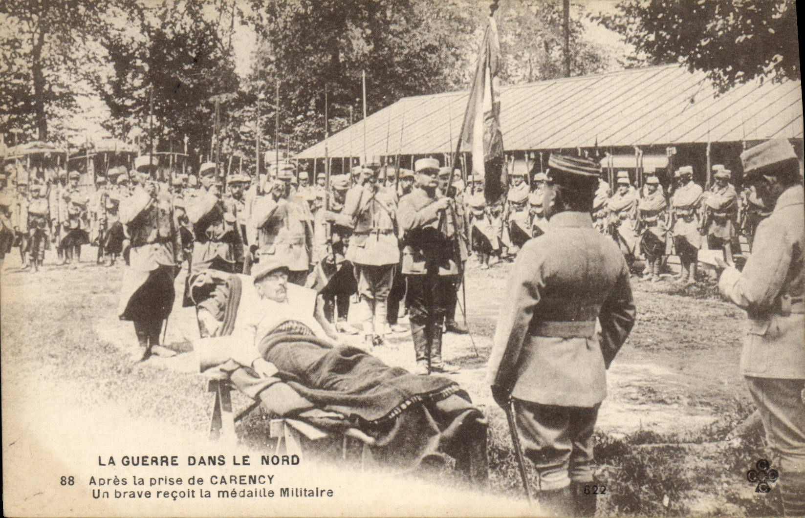 Carencey — Na de verovering van Carencey, een held ontvangt de militaire medaille — De Oorlog in het Noorden, n° 88