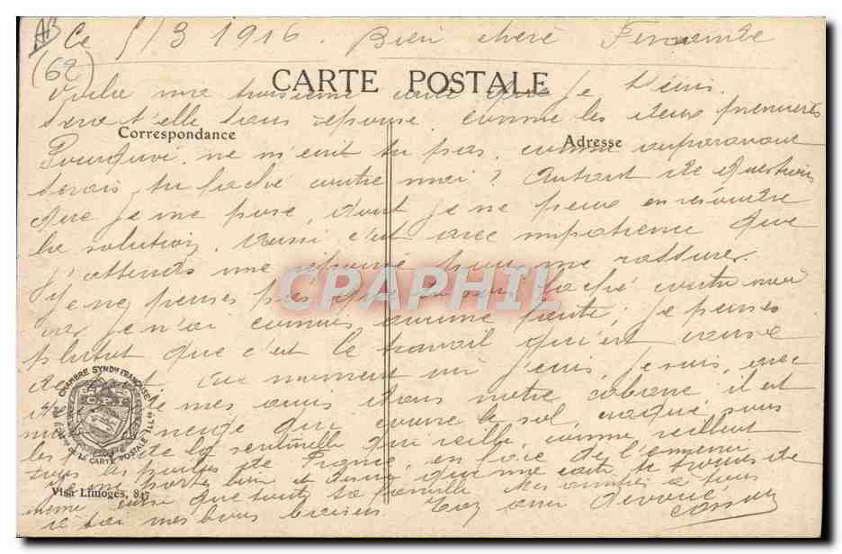Carencey — Na de verovering van Carencey, een held ontvangt de militaire medaille — De Oorlog in het Noorden, n° 88 — Achterkant