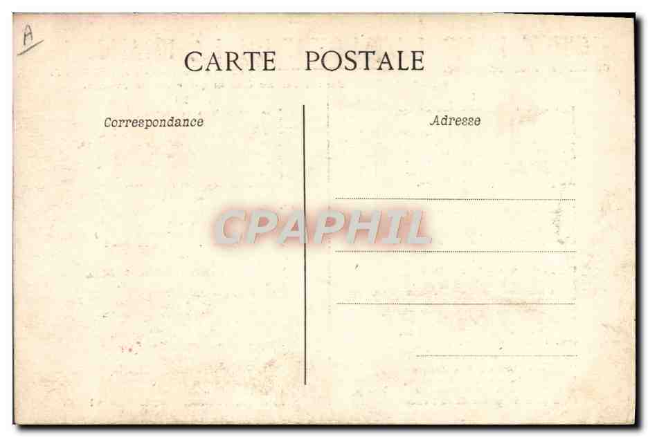 CPA Militaria Drapeau — Rückseite