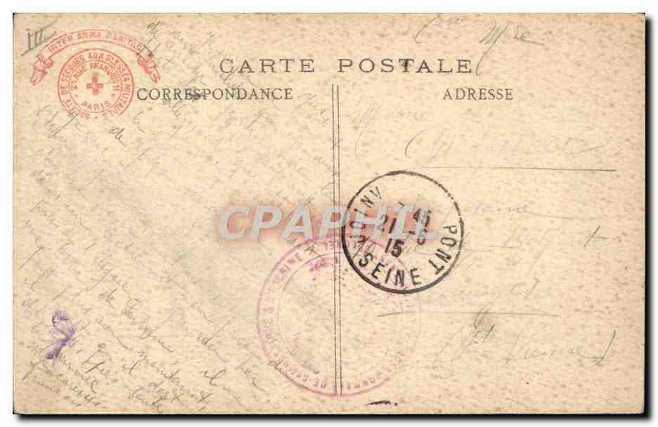 CPA Militaria Musee de l'armee Drapeaux  — Rückseite