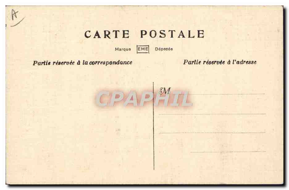 CPA Militaria Drapeaux (dessin a la main) — Rückseite