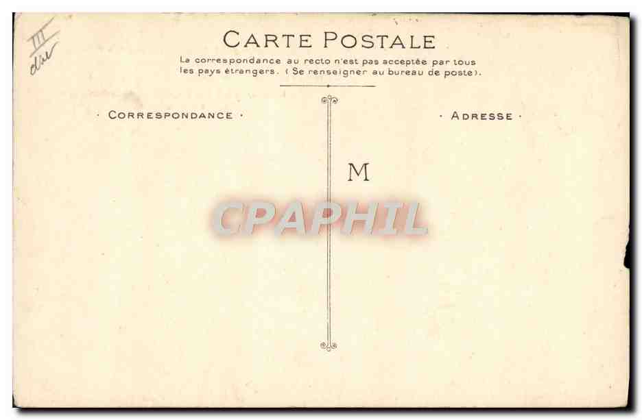 CPA Militaria Espoir et salut de la France — Rückseite