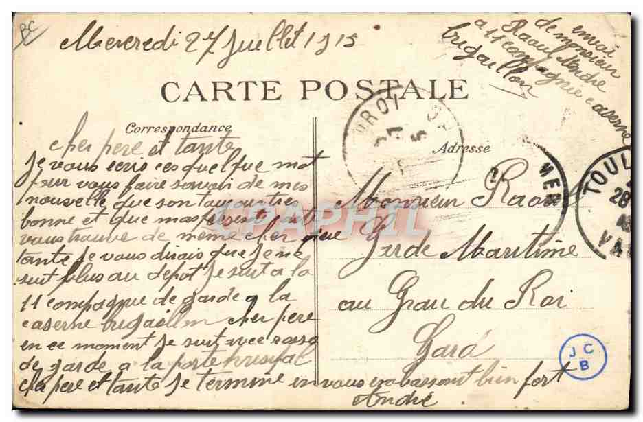 Marine Nationale — "Cigogne", Sous-Marin — Éditeur E.D. n°702 — Reverso
