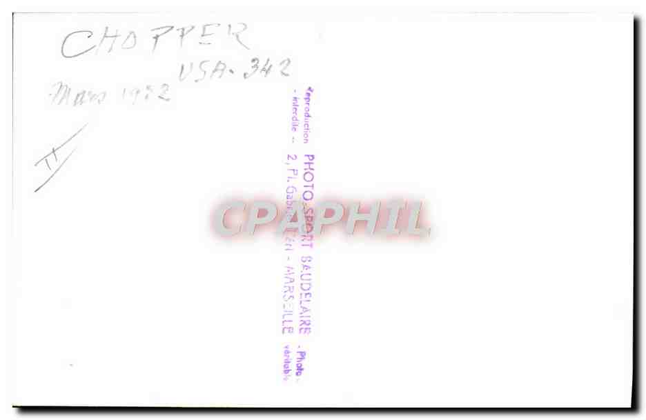 Photo Bateau Sous marin Sous-marin Chopper USA 342 Mars 1952 — Rückseite