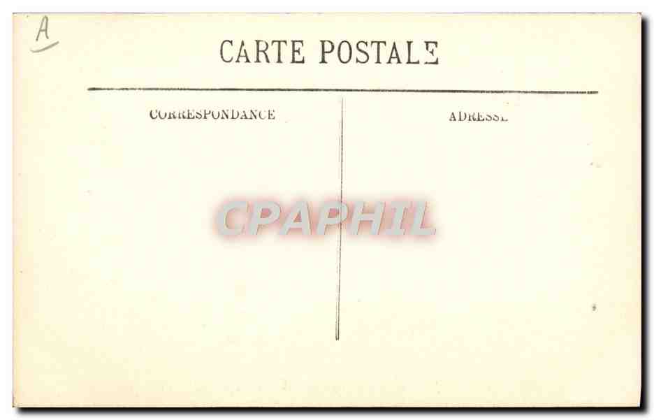 CPA Bateau Sous marin Sous-marin Torpilleur sous-marin effectuant une plongee — Verso