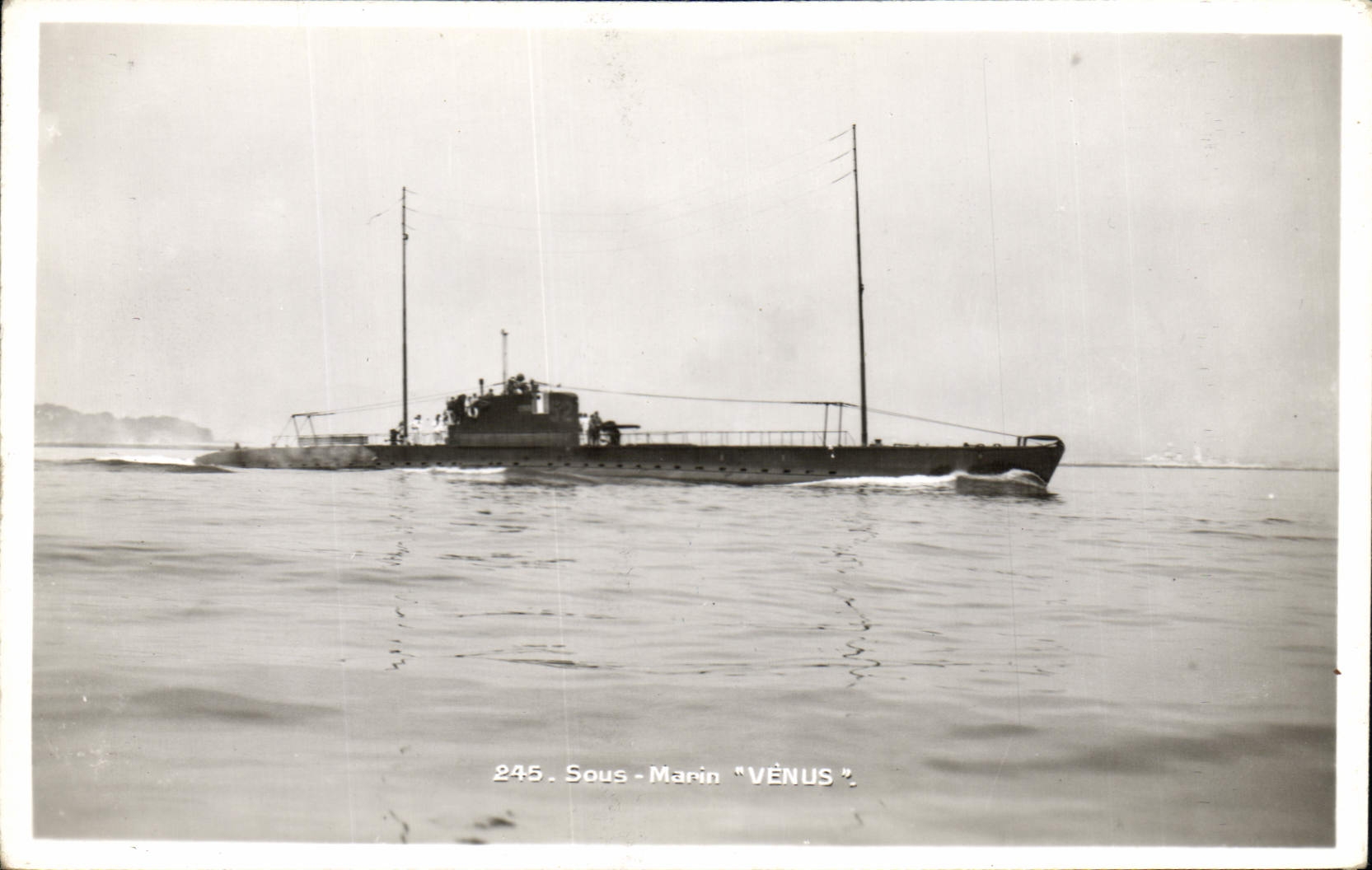 Sous-Marin "VÉNUS" — Édition Gliché à Toulon, n°245