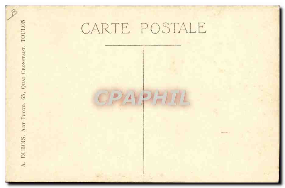 Sous-marin Laplace — Toulon — A. Dubois — Achterkant