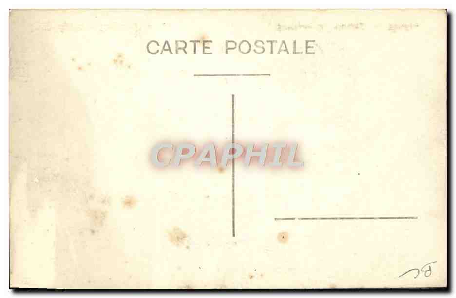 CPA Bateau Sous marin Sous-marin Toulon — Verso