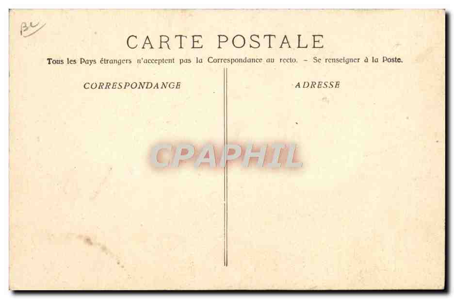 CPA Bateau Sous marin Sous-marin perdu a Bizerte 16 octobre 1906 Tunisie — Verso