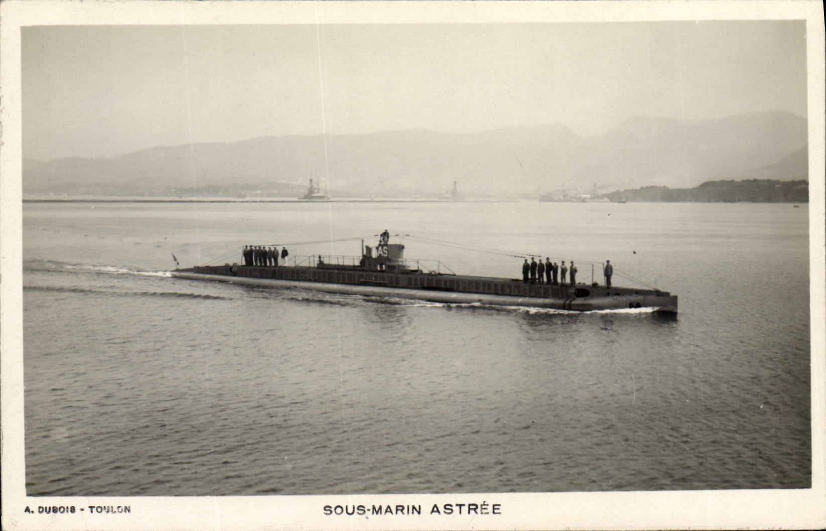 Sous-marin Astree — Toulon — A. Dubois