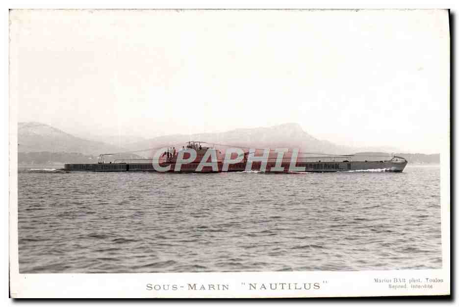 CPA Bateau Sous marin Sous-marin Nautilus
