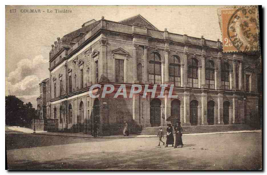 CPA Le Theatre Colmar 
