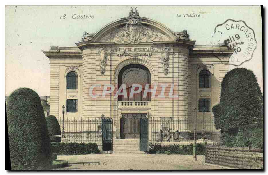 CPA Le Theatre Castres