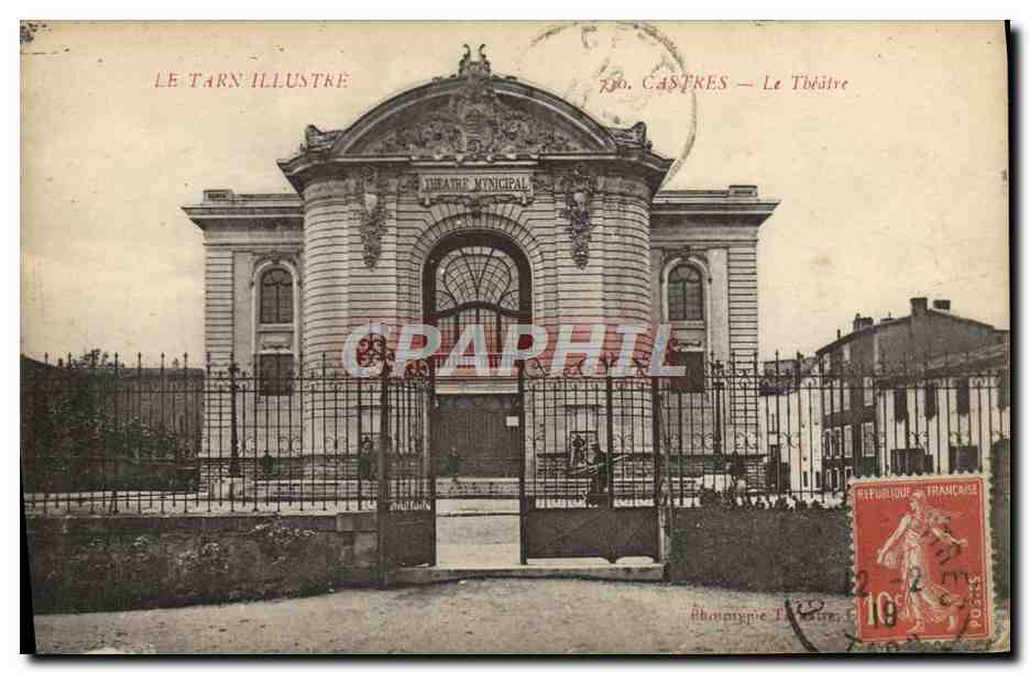 CPA Le Theatre Castres