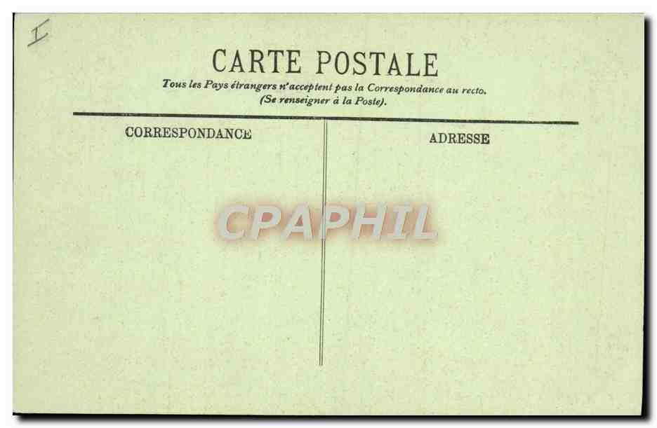 CPA Le Theatre Caen  — Verso