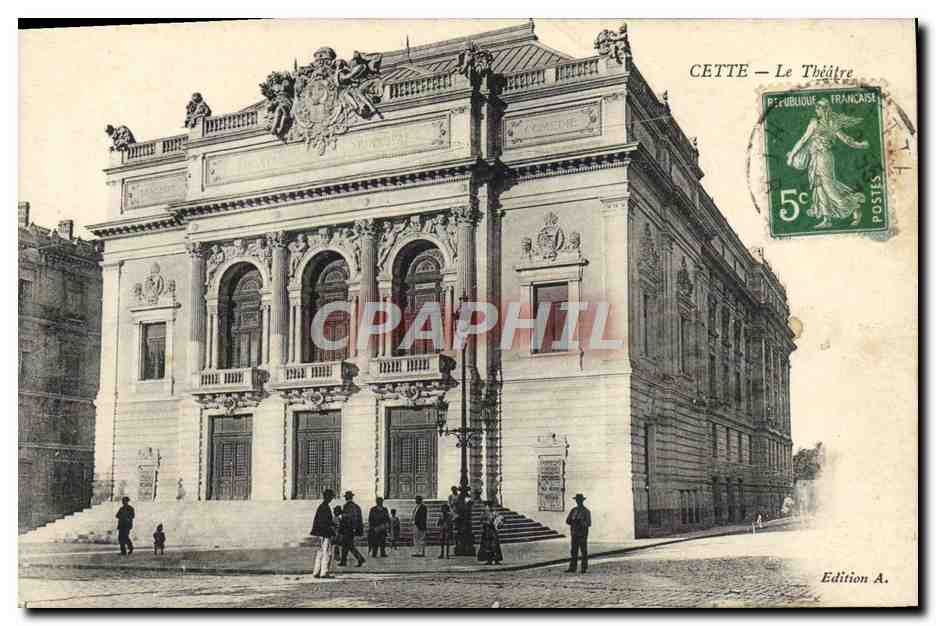 CPA Le Theatre Cette