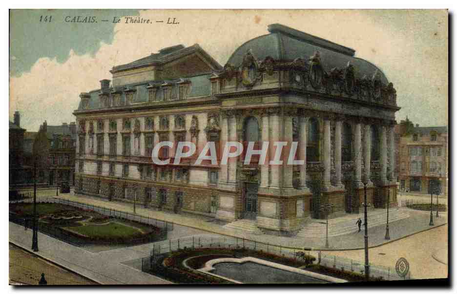 CPA Le Theatre Calais 