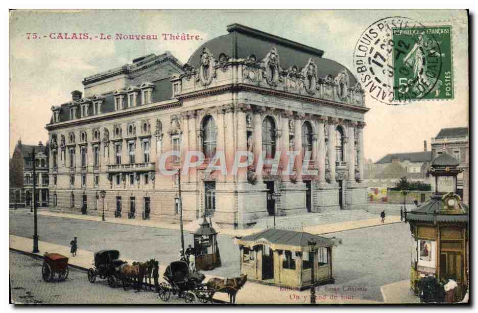 CPA Le nouveau Theatre Calais 