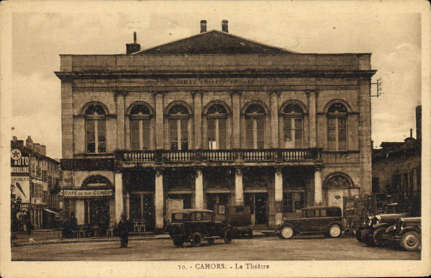 CPA Cahors Le Theatre 