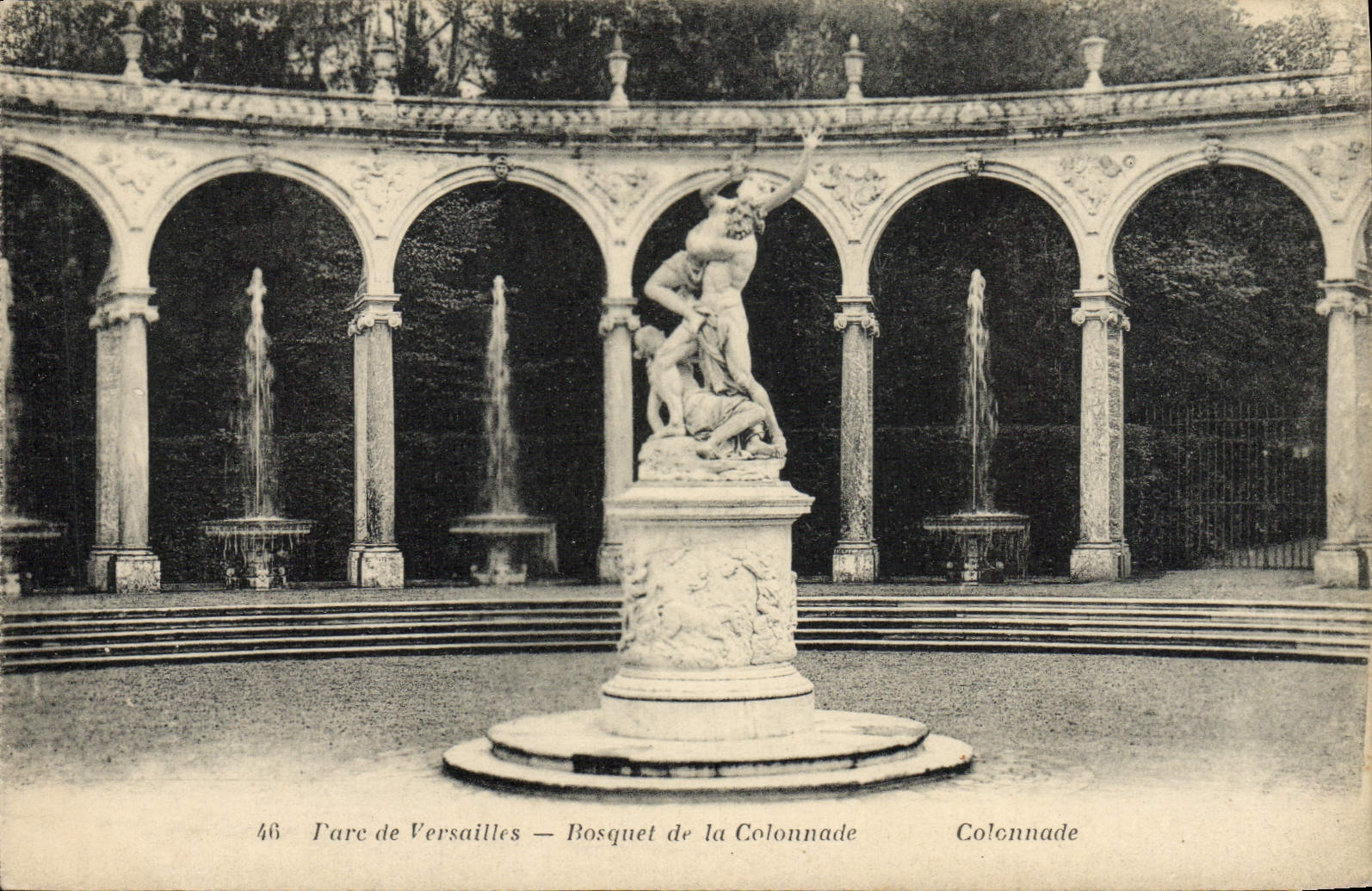 CPA Parc de Versailles Bosquet de la Colonnade