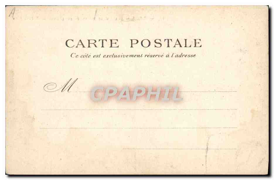 CPA Paris Colonnade Du Musee Du Louvre — Rückseite