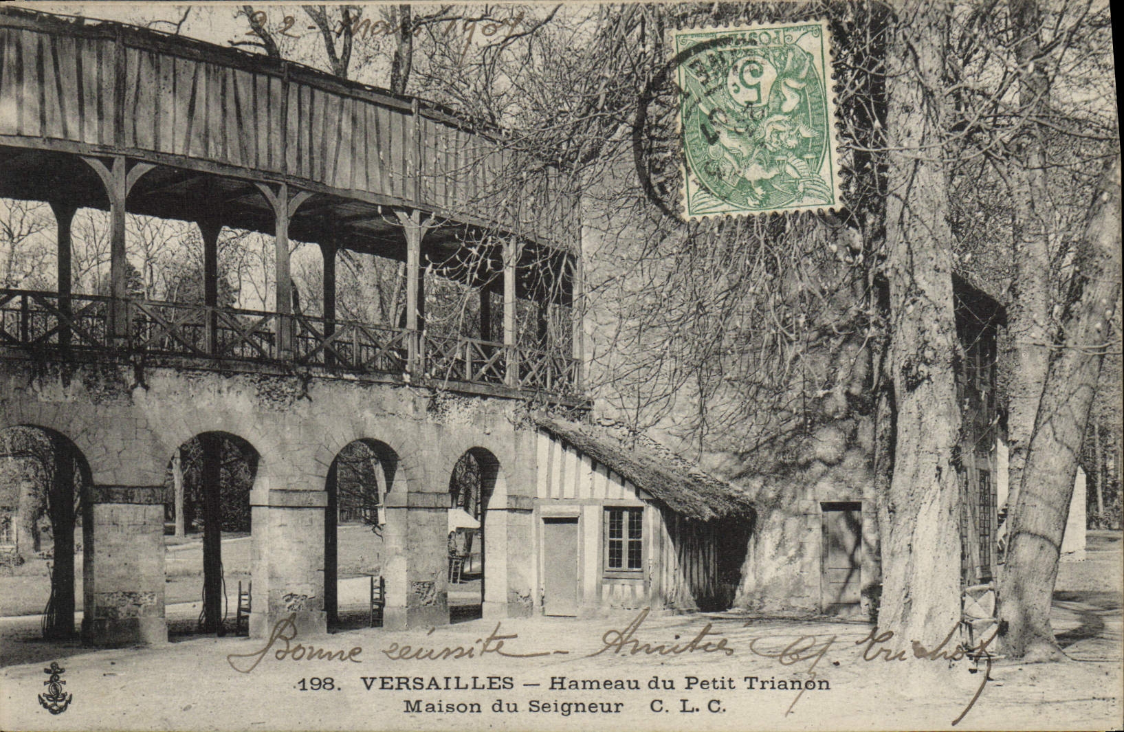 CPA Versailles Hameau du Petit Trianon Maison du seigneur