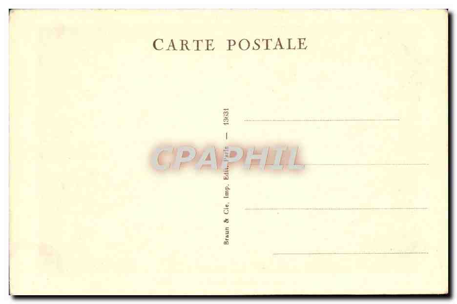 CPA Versailles Musee Nattier Madame Adelaide de France Archer Arc  — Verso