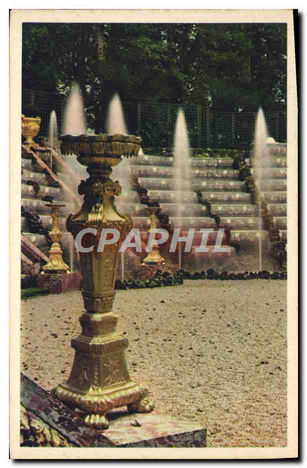 CPA Versailles Parc du Chateau Le Bosquet des Rocailles