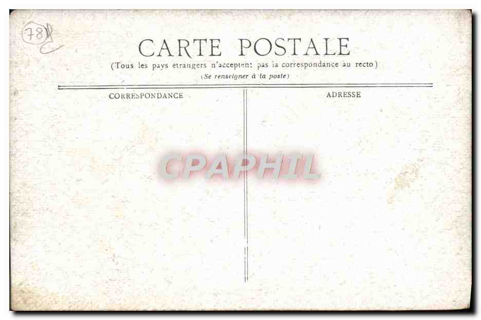 CPA Versailles Les Colonnades Grandes eaux — Verso