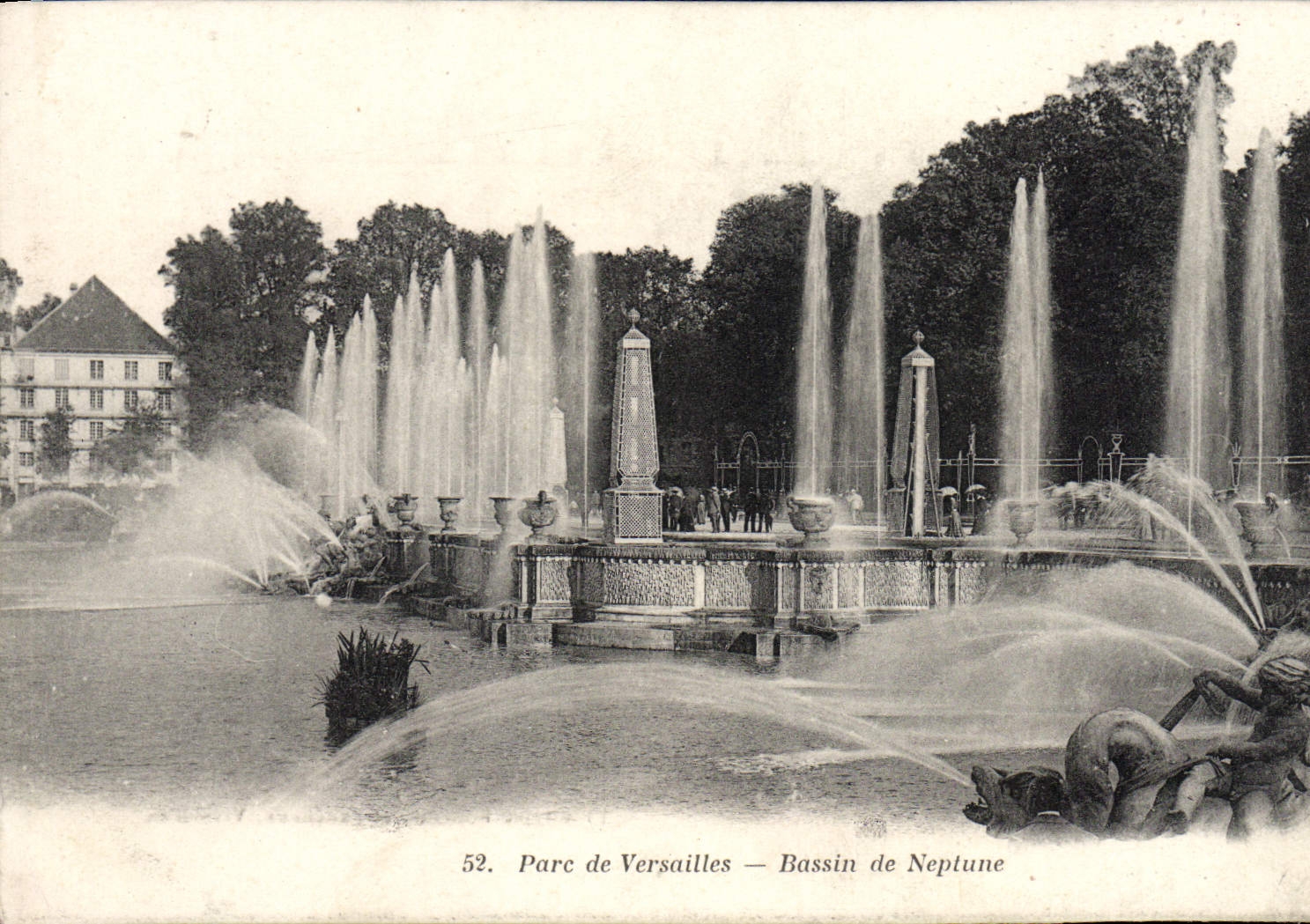 CPA Versailles Bassin de Neptune