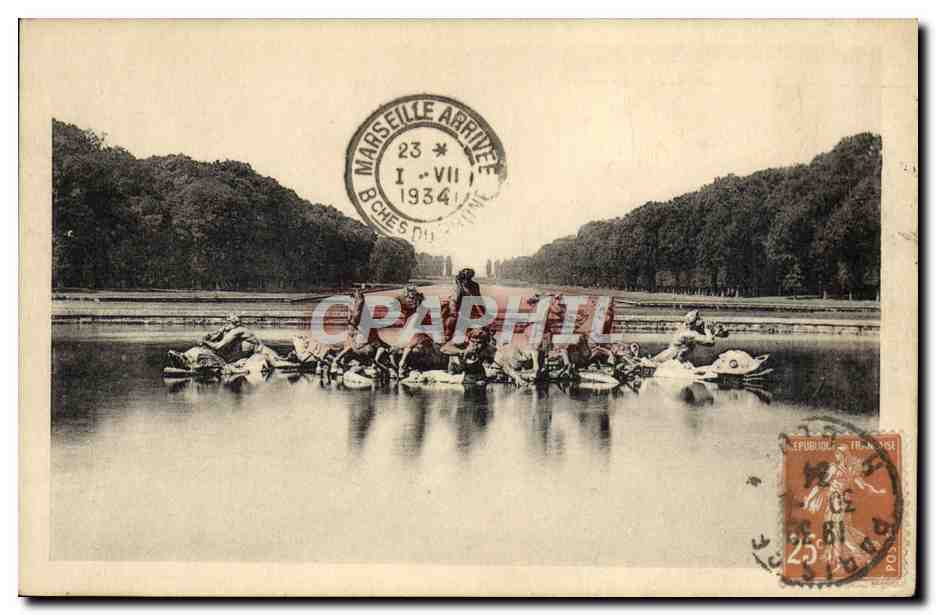 CPA Versailles Parc Le bassin d'Apollon