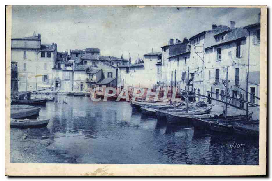 CPA Les Martigues Un Coin de Venise