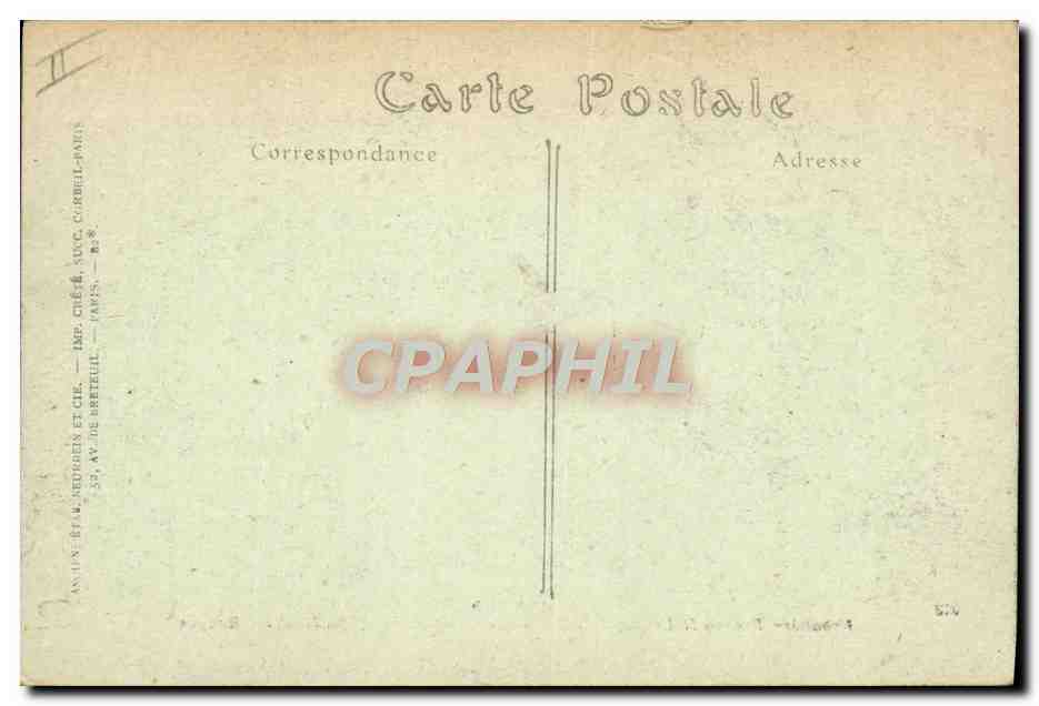 CPA Douanes Menton Frontiere Franco italienne Hotel Miramar le casino et les rochers rouges — Rückseite