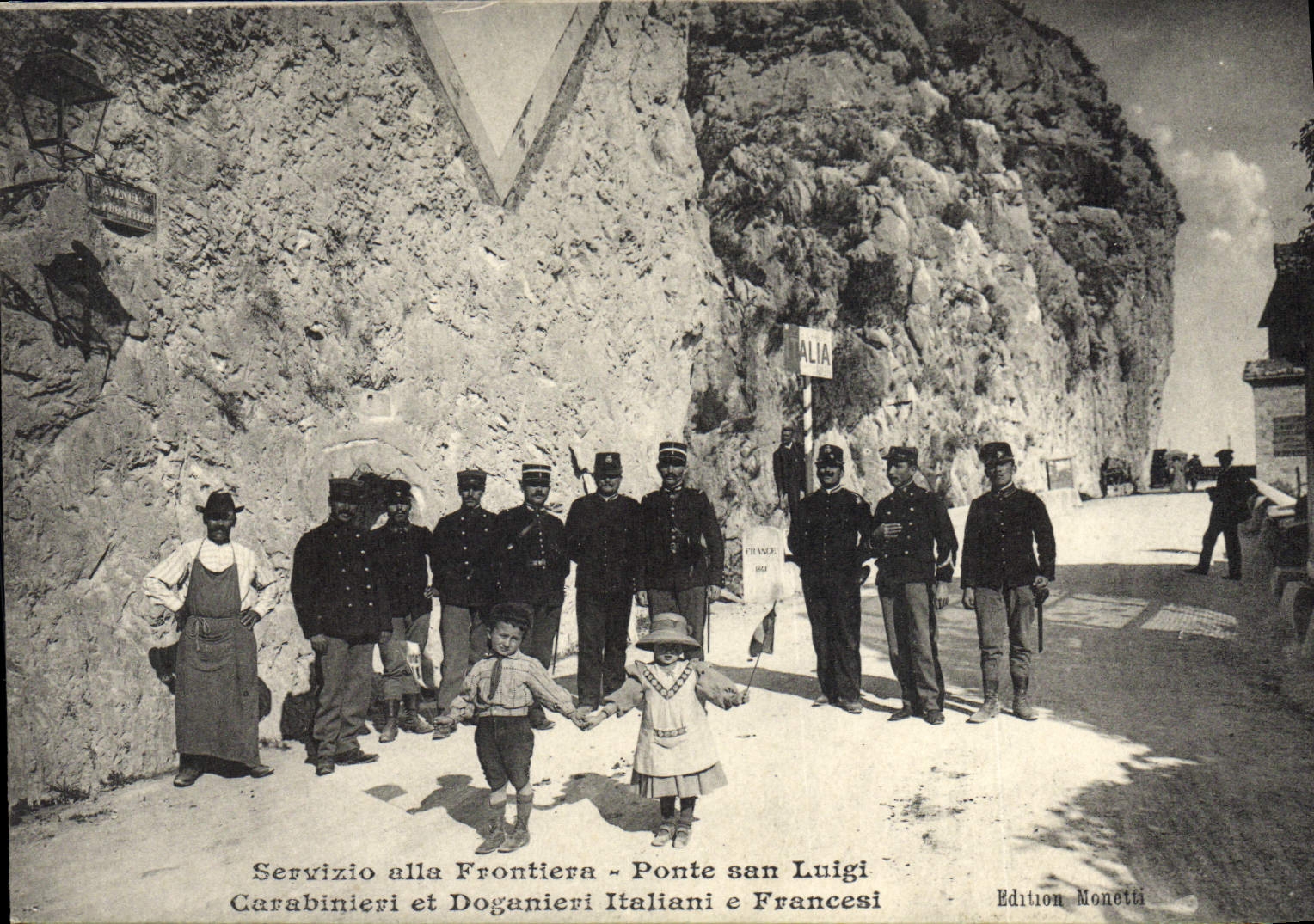 Ponte San Luigi — Service frontalier italien-français — Edition Monetti