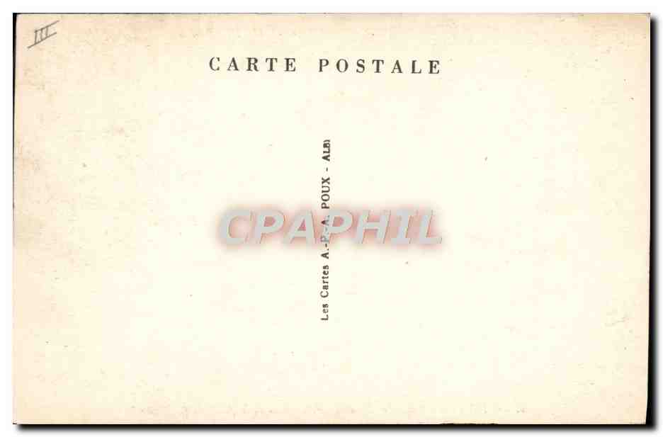 CPA Douanes Pyrenees Orientales Le Perthuis La douane francaise et le fort de Bellegarde — Rückseite