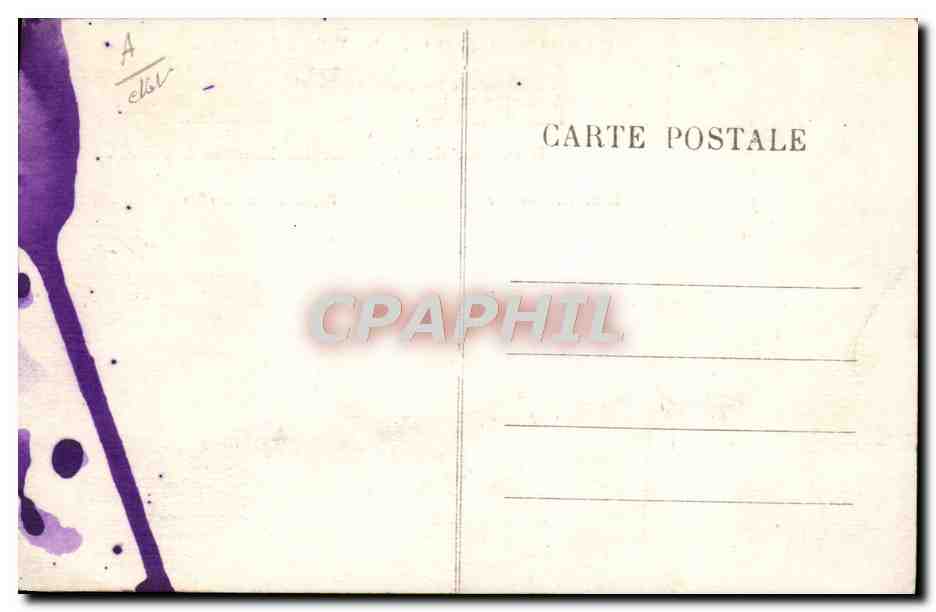 CPA Gambais La villa Landru  — Verso