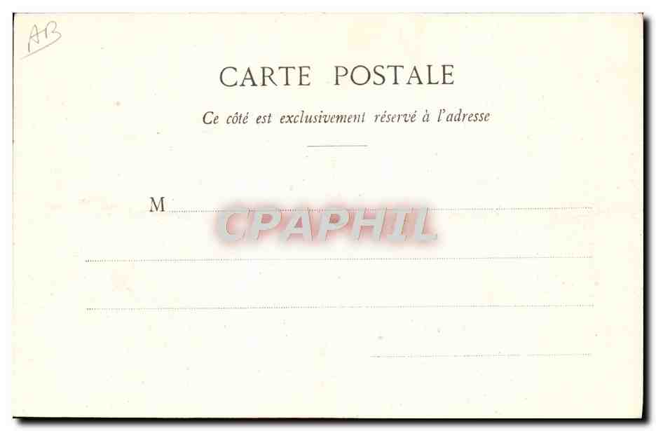 Vue du Domaine de Clérambault à Narbonne — Affaire Humbert-Crawford — L. Janson, éditeur, Narbonne — Verso
