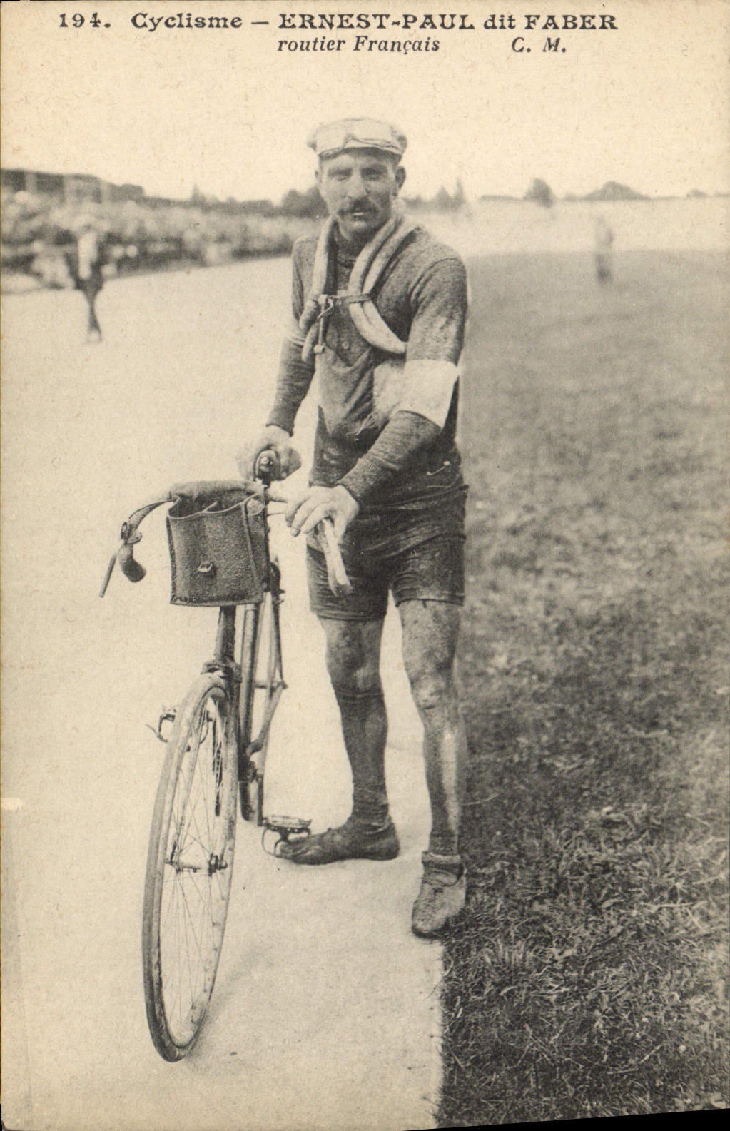 Cyclisme — Ernest-Paul dit Faber, routier français — Edition Artistique C. M. Paris