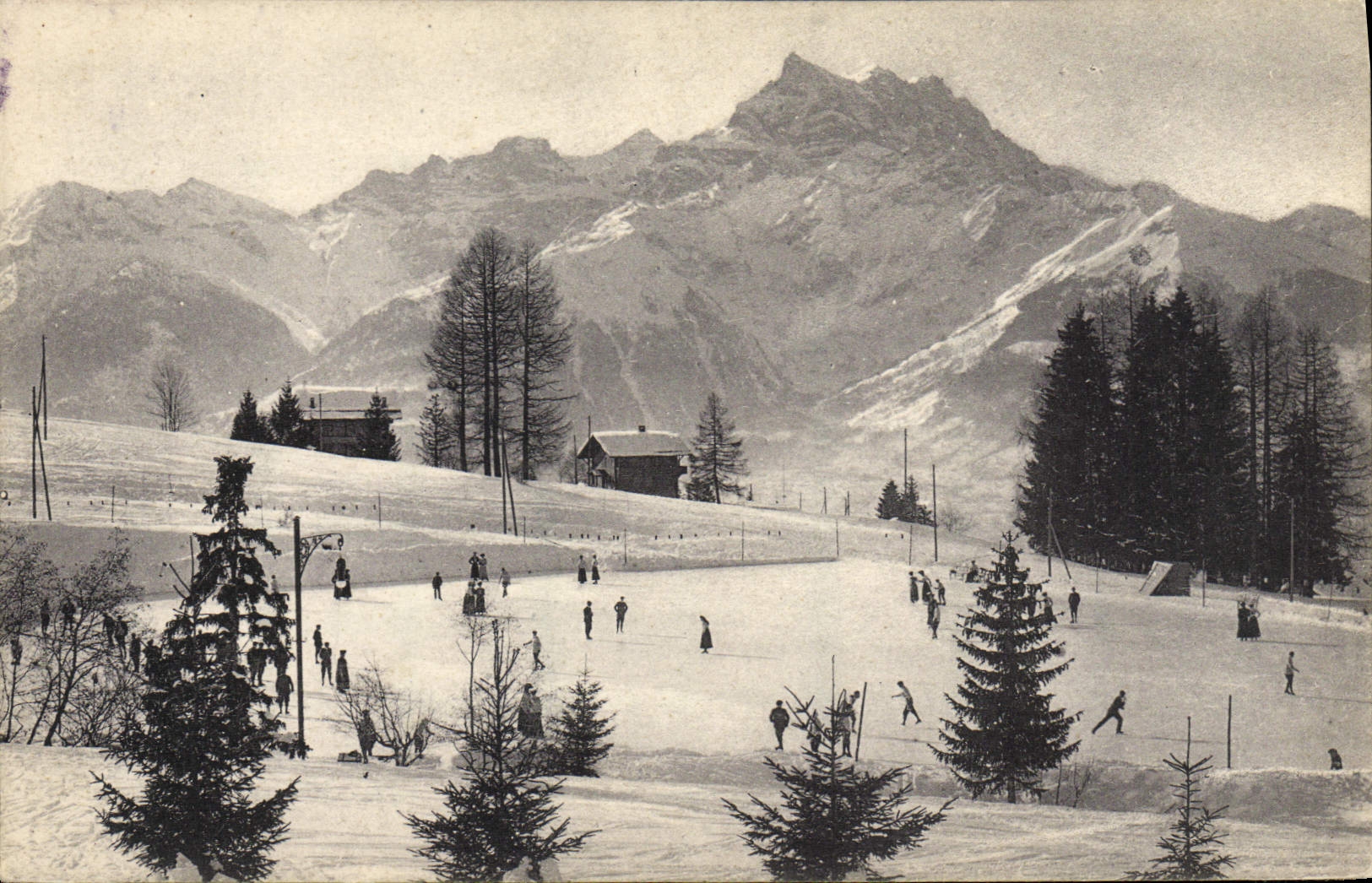 Villars - Patinage et Dent du Midi — L.B. éditeur