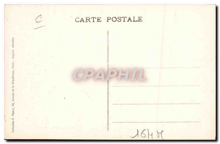 CPA Train Locomotive Machine 4 5 88 type di Chameau  — Verso