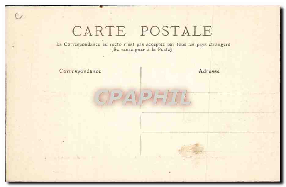 CPA Train Locomotive Machine Tender serie 3011 a 3020 faisant le service de la ceinture  — Rückseite