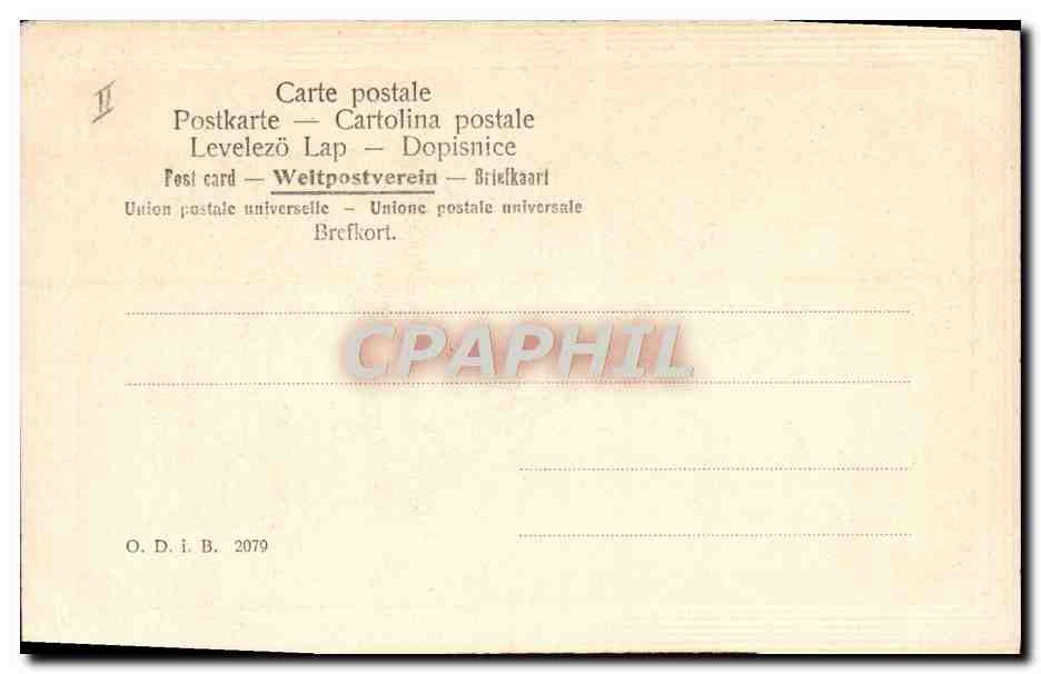 CPA Bateau Voilier  — Rückseite