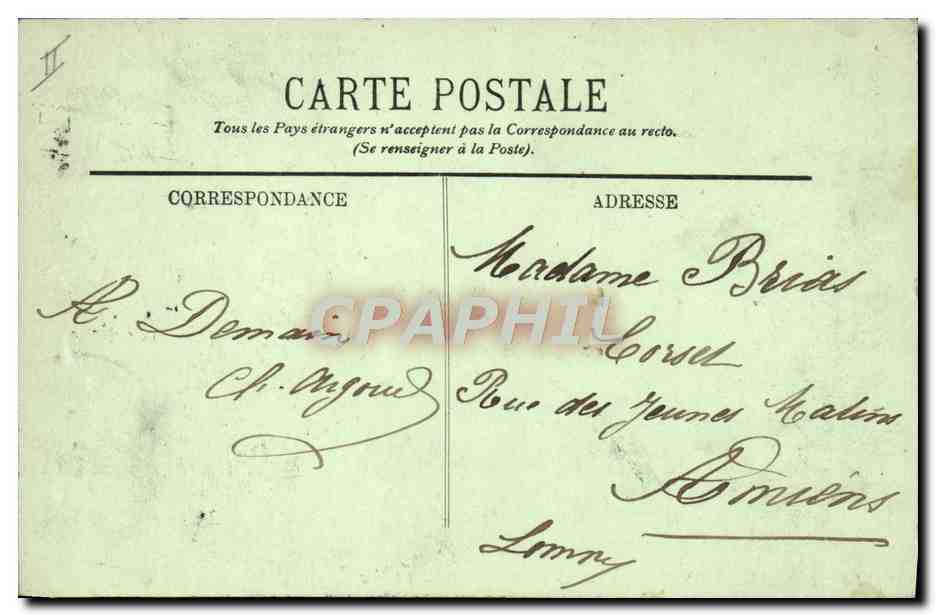 Le Bois de Vincennes — Le Lac Daumesnil — LL. — n°84 — Verso