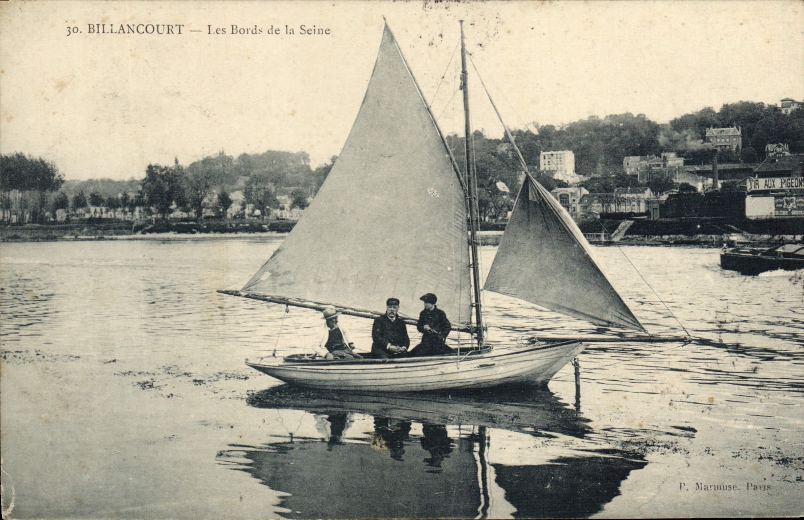 Billancourt — Les Bords de la Seine — P. Marmuse, Paris