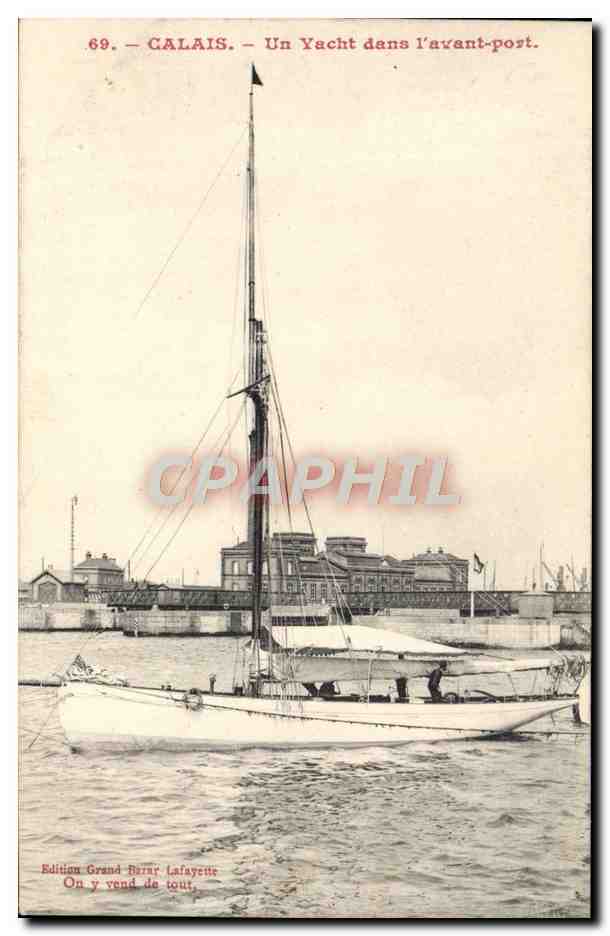 Calais — Un Yacht dans l'avant-poste — Edition Grand Barré, n°69