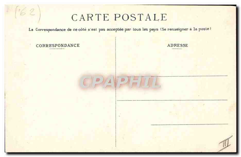 Calais — Un Yacht dans l'avant-poste — Edition Grand Barré, n°69 — Achterkant