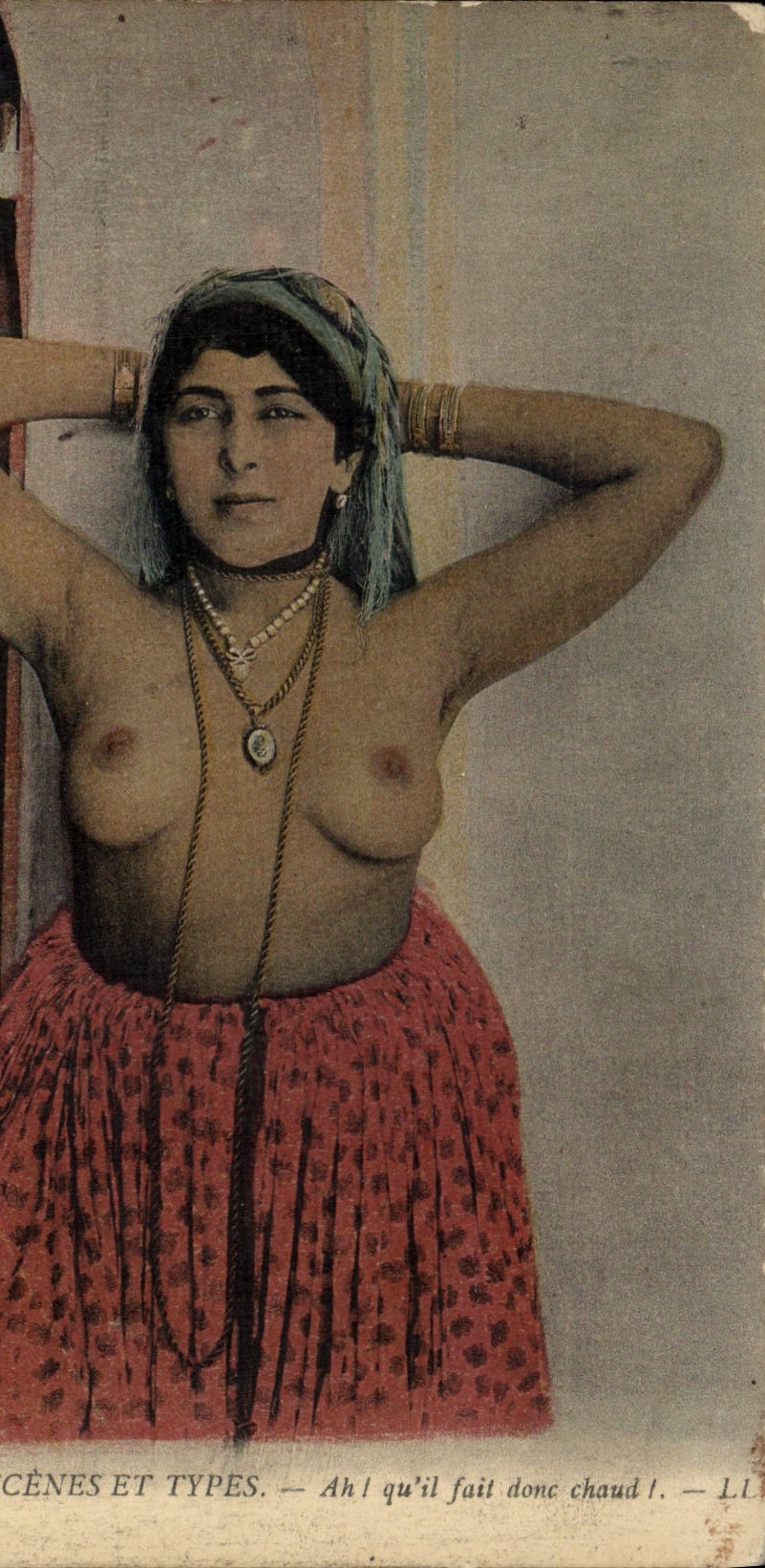 CPA Beaute orientale Femme 