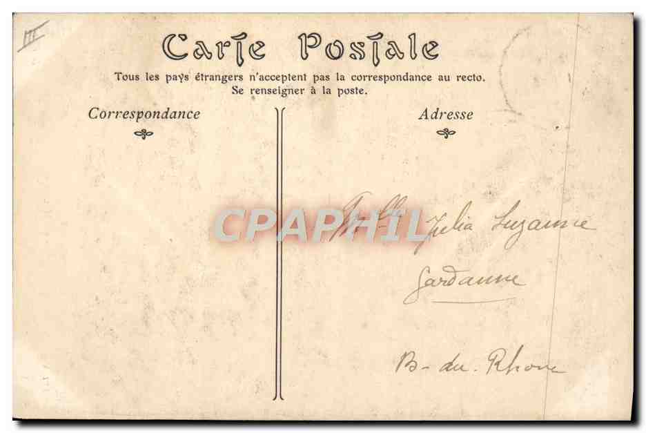 CPA Beaute orientale Femme mauresque  — Rückseite