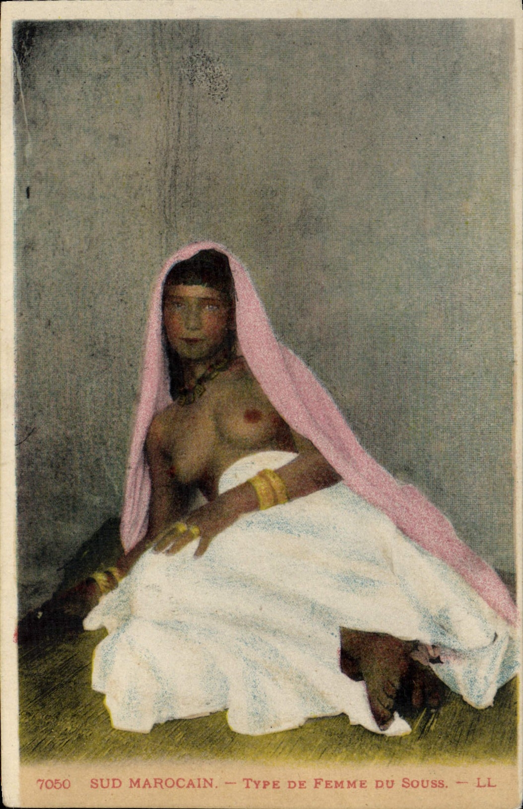 CPA Beaute orientale Type de femme du Souss